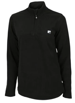 Nevica Mens Skipullier - Quarter Zip Fleece Top - Black - Men's XXL - Image 1 of 4