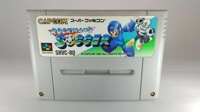 Rockman Soccer Nintendo SNES Cartridge Only Japan Import - Image 1 of 3