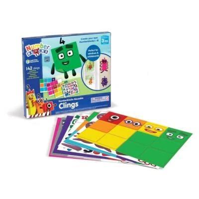 Learning Resources Numberblocks Reusable Clings - Image 1 of 4