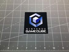 Nintendo GAMECUBE video game logo decal sticker retro vintage gaming Mario 