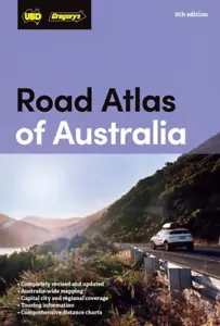 Road Atlas Of Australia 6Th Edition Touring Information Map By UBD Gregory's - Picture 1 of 3