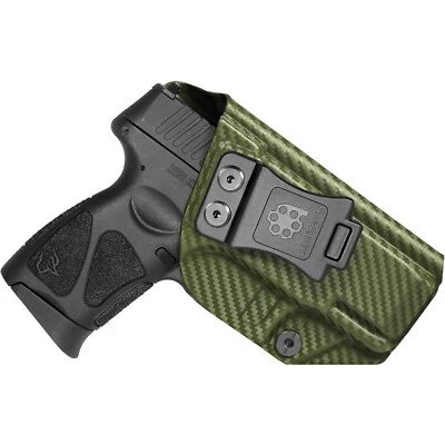 Amberide IWB / OWB KYDEX Holster Fit : Taurus G3C / G2C / G2S & G2 PT111 / PT140 - Image 1 of 4