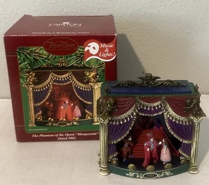 Phantom der Oper Maskerade Carlton Karten Christbaumschmuck 2002 - Bild 1 von 3
