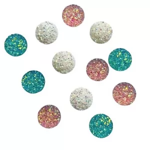 Punti scintillanti pasquali - bottoni Shelly's - punti glitter - rottami artigianali cucito - Foto 1 di 2