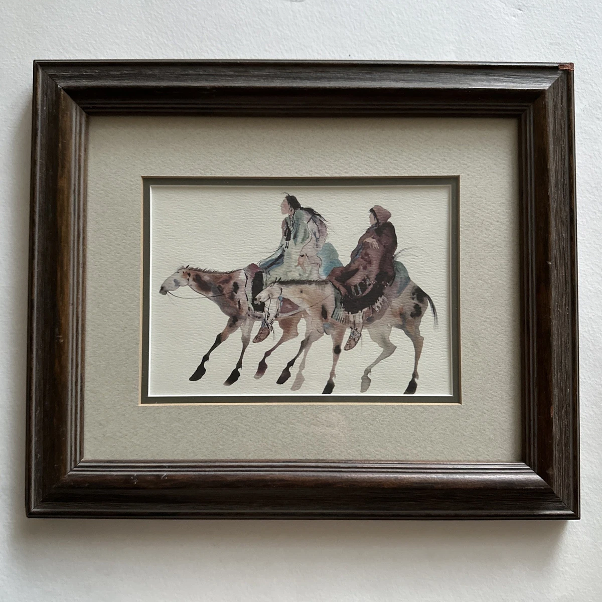 水墨画　Carol Grigg キャロルグリッグ　PAINTED　PONY　額縁 水墨画 Carol Grigg キャロルグリッグ PAINTED PONY 額縁 Amazon.com