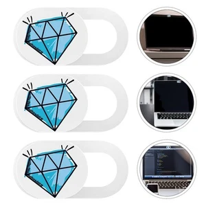  3 Pcs Sichtschutz Sichtschutzabdeckung Laptop-Kamera-Abdeckfolie - Afbeelding 1 van 12