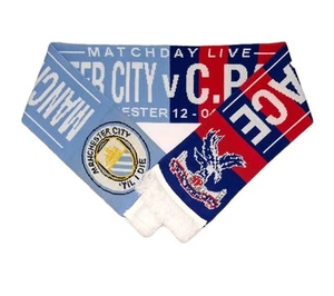 Manchester City v Crystal Palace 12.04.2025 datiert Match Schal/Memorabilia - Bild 1 von 7