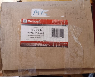 Alternator- Motorcraft GL-921 - 2005-08 Ford Expedition and Lincoln Navigator - Image 1 of 4