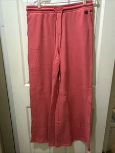 Peace Love World Wide Leg Pants-Pink Berry-Small-NEW-A687196 - Picture 1 of 2