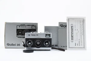 [Quasi come nuovo con scatola] Obiettivo Rollei 35 Silver Body Tessar 40mm f/3.5 dal GIAPPONE - Foto 1 di 24