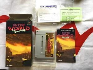 Outer World (Out of This World / Another World) Super Famicom (Super NE - Picture 1 of 1