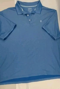 IZOD Golf Polo Shirt Men Big & Tall Sz 3XL Sky Light Blue Casual - Picture 1 of 11