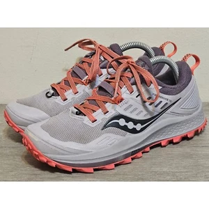 Scarpe da trail running Saucony Peregrine 10 'Dusk Grey' S10556-30 donna taglia 5 - Foto 1 di 12