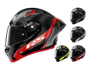 X-Lite X803 RS Carbon 2023 HOT LAP Removable Spoiler/Dark Visor Motorbike Helmet - Picture 1 of 8