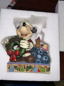 Jim Shore-Walt Disney Showcase Coll.-Mickey "Merry Christmas To You" #-4016565 - Picture 1 of 13