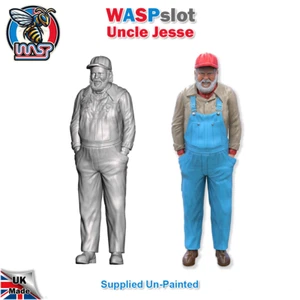 Dukes Of Hazzard Uncle Jesse Duke Unpainted Figure 1:18 Scale Wasp Unc Jes - Picture 1 of 2