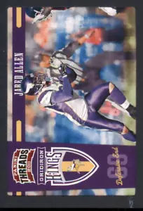 2011 Panini Threads Gridiron Kings Framed Blue #9 Jared Allen /50 - Picture 1 of 2