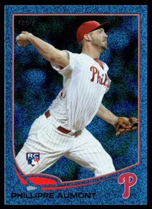 Phillippe Aumont 2013 Topps #646    Blue Slate Sparkle   Wrapper Redemption