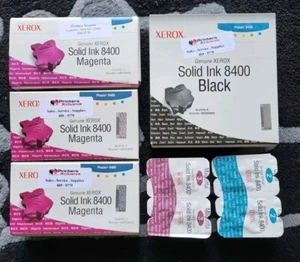 Lot Of Genuine Xerox 8400  Magenta/Cyan/Black Solid Ink Cartridges 108R00606 - Bild 1 von 6