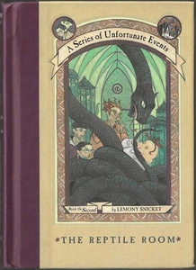 The Reptile Room (A Series of Unfortunate Events #2) 1999 Hardcover GOOD - Foto 1 di 2