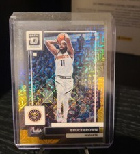 2022-23 Donruss Optic Bruce Brown Choice Black Gold Prizm #7/8 #46 Nuggets🔥