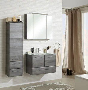 Pelipal Badmöbel FILO Graphit 04 - Glas-Waschtisch ca. 75 cm - NEU TOP Qualität - Bild 1 von 11