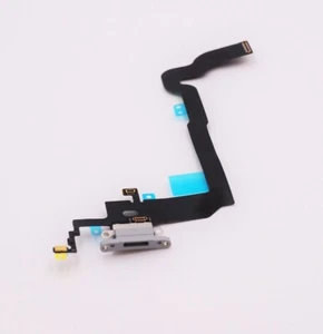 Apple IPHONE X Toma de Carga Dock Conector Puerto Micrófono Flex Blanco - Imagen 1 de 2