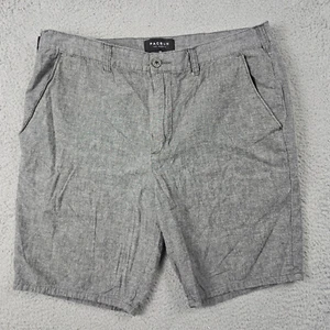 Pacsun Shorts Mens 34W x 9in GRAY TWEED Flat Front Chino Skater STREET BEACH - Picture 1 of 11