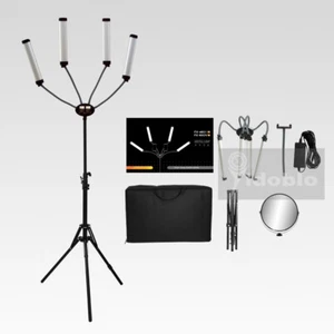 Yidoblo 80W Four Arms Fill Ring Light, Long LED Strips For YouTube Makeup Video - Picture 1 of 12