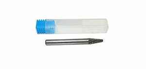 CALIDAD INDUSTRIAL 6MM VÁSTAGO DE CARBURO REBABA 14 GRADOS CÓNICA 1/4" SL-1 HERRAMIENTAS ROTATIVAS - Imagen 1 de 2