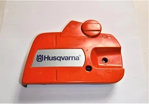 Husqvarna 440 Motosierra Embrague Cubierta Freno Conjunto - OEM - Imagen 1 de 2