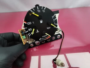Mercedes W201 Instrument Cluster Economy  Oil Pressure Temperature Fuel Gauge - Bild 1 von 8