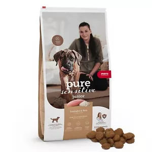 MERA pure sensitive Junior mit Truthahn & Reis 125kg leicht verdauliches Welp... - Bild 1 von 7