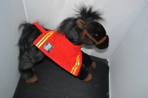 Wells Fargo Horse Legendary Black Pony Mike 2016 Plush Animal 13" w/tag L7 - Picture 1 of 3