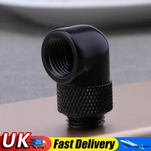 G1/4 Inner Thread 90 Degree Rotating Water Cooling Tube Adapter Connector UK - Bild 1 von 8