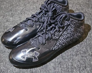 Under Armour UA Nitro Low Black (US Size 8.5) Mens Football Cleats - Picture 1 of 5