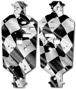 Redcat Volcano - Chassis Plate Protector Kit - Checkered Flag - Picture 1 of 1
