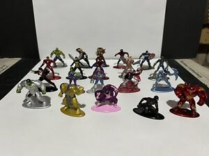 Jada Toys Marvel Nano Metalfigs Mini-Figures Die Cast Metal Lot of 20 Figures