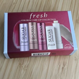 FRESH COLOR & CARE LIP COLLECTION*ROSE*BLOOM*HONEY*ADVANCED THERAPY BOX OF 4 NIB - Picture 1 of 7
