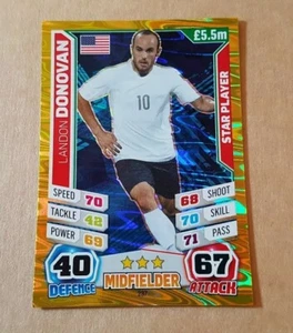 Match Attax 2014 World Cup - Landon Donovan USA - Star Player - Picture 1 of 2