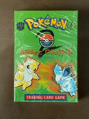 NEW SEALED Pokemon Grass Chopper Theme Deck Trading Card Game Gamefreak Wizards - Image 1 of 2