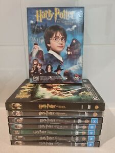 Full set 8x Harry Potter DVD Bundle Lot - 2 disc editions - Region 4 