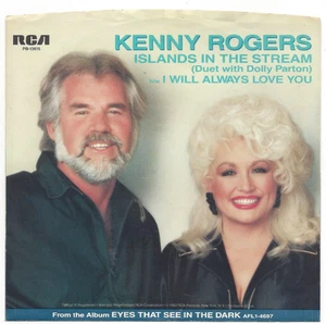 KENNY ROGERS & DOLLY PARTON, "ISLANDS IN THE STREAM" - Picture 1 of 4