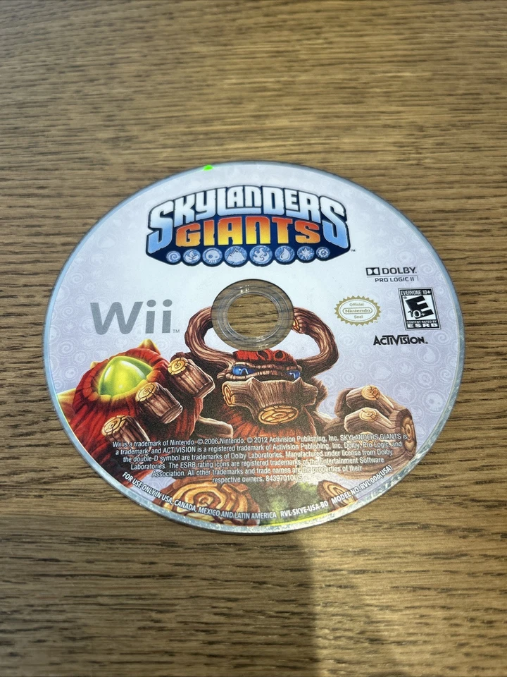 Skylanders Giants Wii Game CC18M - Image 1 of 1