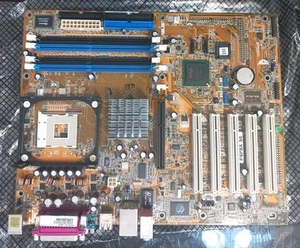 P4P800 Socket 478 ATX DDR1 SDRAM Motherboard IDE AGP - Afbeelding 1 van 4