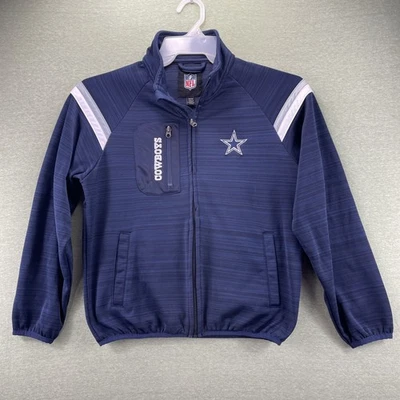 Chaqueta Dallas Cowboys NFL Cremallera Completa G-lll Soft Shell Para Mujer Talla S Azul Marino Foto 1 de 4