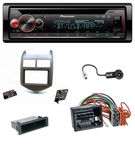 Pioneer MP3 DAB CD Bluetooth USB Autoradio für Chevrolet Aveo Sonic ab 2011 dunk - Bild 1 von 7
