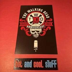 The Walking Dead NM Special 10 Year Anniversary #1 Hyundai Edition Comic RARE - Picture 1 of 6