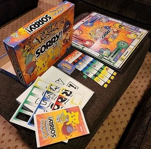 2000 Sorry! The Pokemon Edition Game by Parker Brothers Complete in Good Cond - Picture 1 of 8
