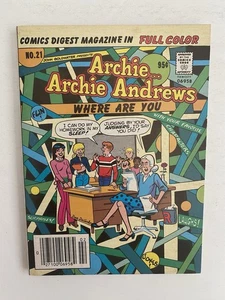 Archie - Archie Andrews Where Are You Comics Digest #21 1981 - Fawcett - Foto 1 di 4